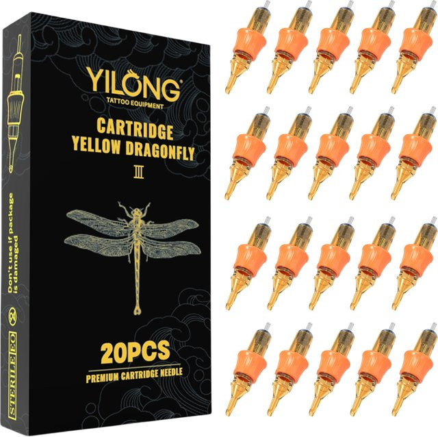 Yilong Tattoo Nadeln Patronen, 20 Stück - Bild 1