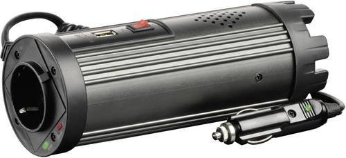 VOLTCRAFT Wandler MSW 150-24-G in Schwarz 150W 24 V/DC - 230 V/AC mit modifizierter Sinuswelle - Bild 1