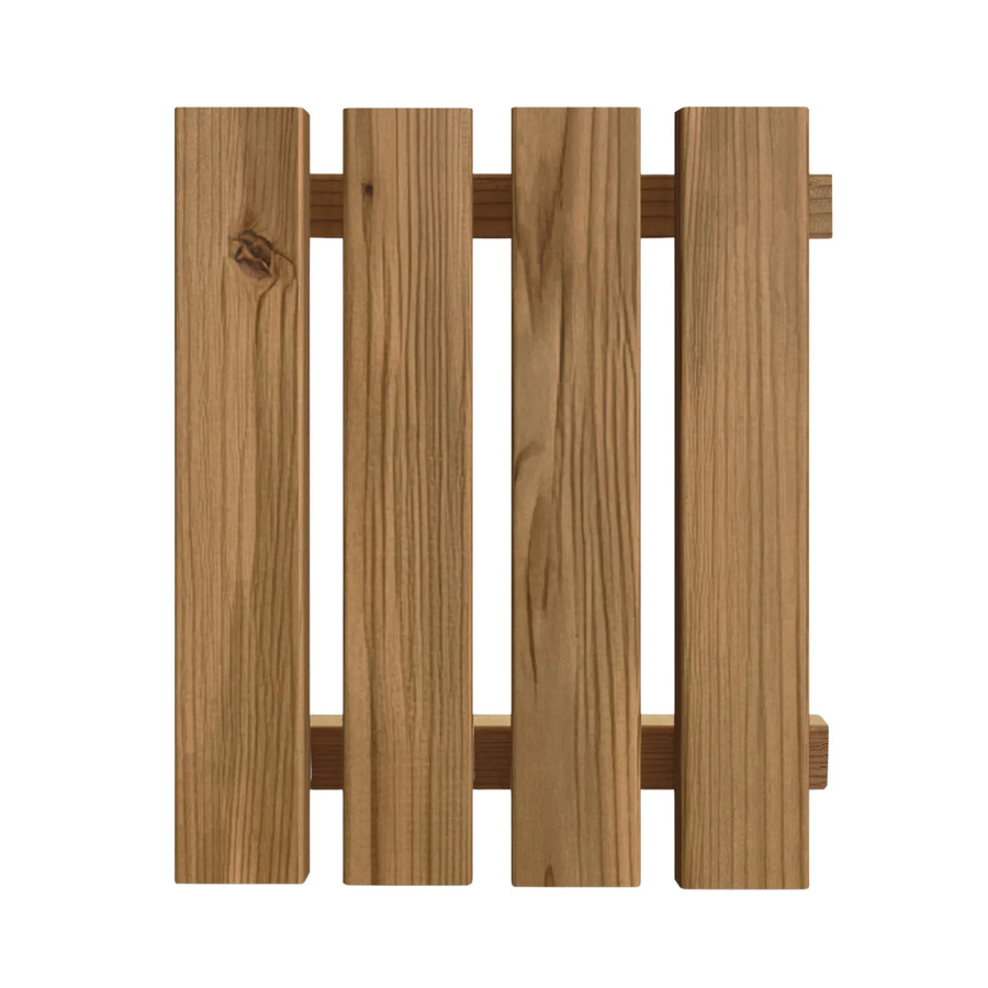 Denpanels Musterpaneel Nordic Outdoor Flex Kiefer Thermoholz in Braun, B: 29,5 cm, H: 15,2 cm - Bild 2