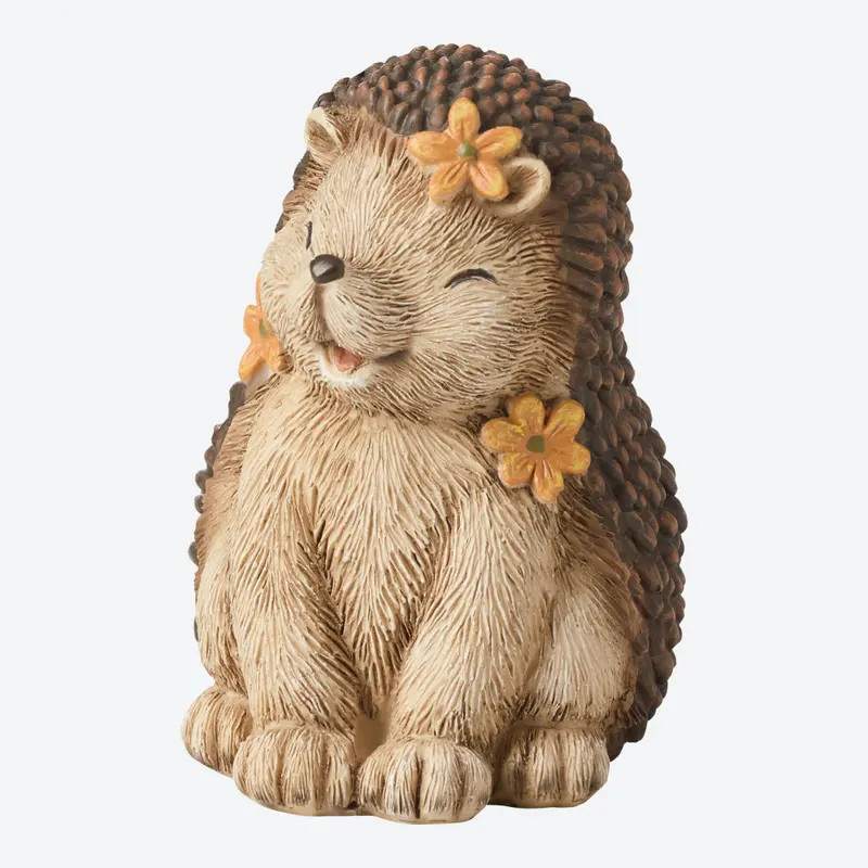 NKD Deko-Igel aus Polyresin in Braun, Höhe: 9,5 cm - Bild 2