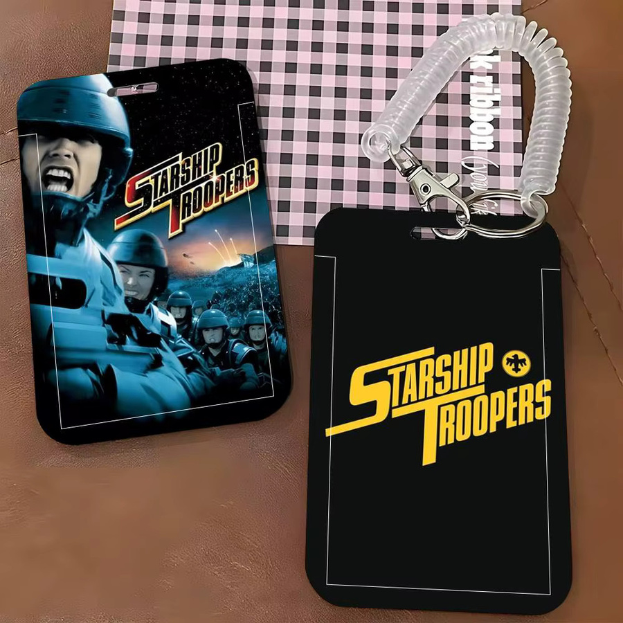 Movie S-Starship T-Troopers Ausweishülle aus Kunststoff für Schulkarten, Zugangskarten und Buskarten - Bild 2