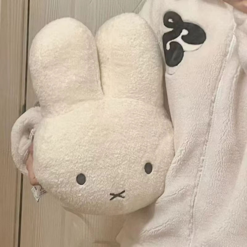 Miffy Puppenkissen in Weiß – Weiches Cartoon-Kissen für Bett, Sofa oder Auto - Bild 6