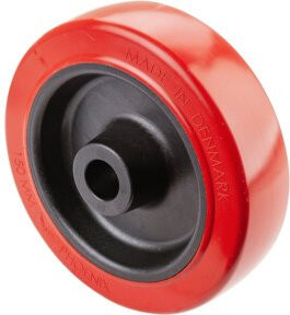 BS Silikonrad Rolle rot hitzebeständig bis +250 °C - Bild 1