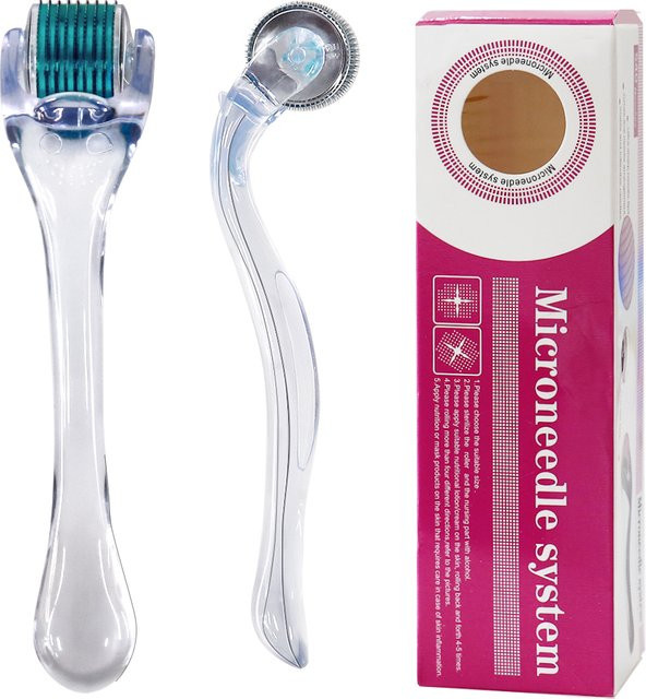 Raiuleko Derma Roller Micro Face Professional, Unisex, Gesicht, Haare, Kopfhaut - Bild 1