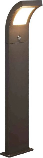 Advik Arcchio LED Außenleuchte 9619191 mit Bewegungsmelder, Modernes Aluminium in Schwarz, IP54 Spritzwassergeschützt - Bild 1