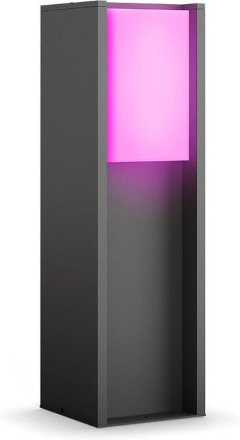 Philips Hue Turaco Sockelleuchte White & Color Ambiance Schwarz Multicolour - Bild 1