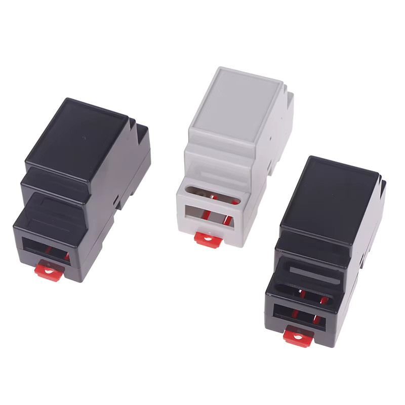 JETTING DIN-Schienen-PLC-Anschlusskasten aus Kunststoff, Elektronikgehäuse für 35-mm-Schienen, B/T/H: 88 x 37 x 59 mm - Bild 2