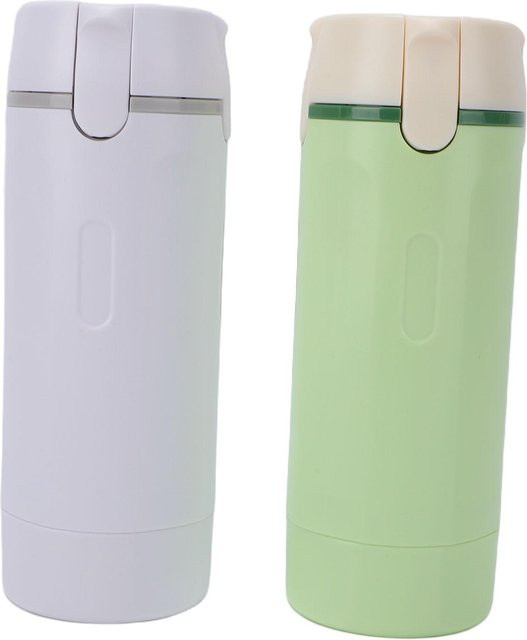 TOMTOP JMS Reisepumpflaschen 4 in 1, 2 Stück, beige - Bild 1