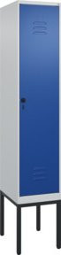 C+P Spind Classic PLUS Spind mit 1 Abteil, Gestell mit Sicherheits-Drehriegel und 4 Garderobenhaken, H x B x T: 212 x 40 x 50 cm - Bild 1