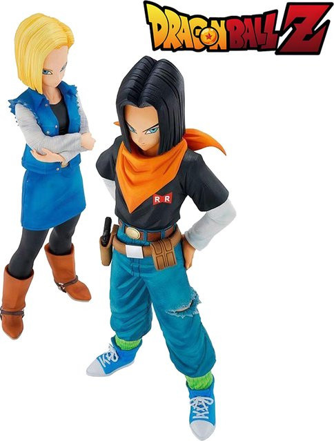 Bandai Dragon Ball Z Android 17&18, Actionfigur, 24cm, Kunststoff - Bild 1