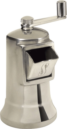 Klassische Salzmühle von Perfex in Silber - Bild 1