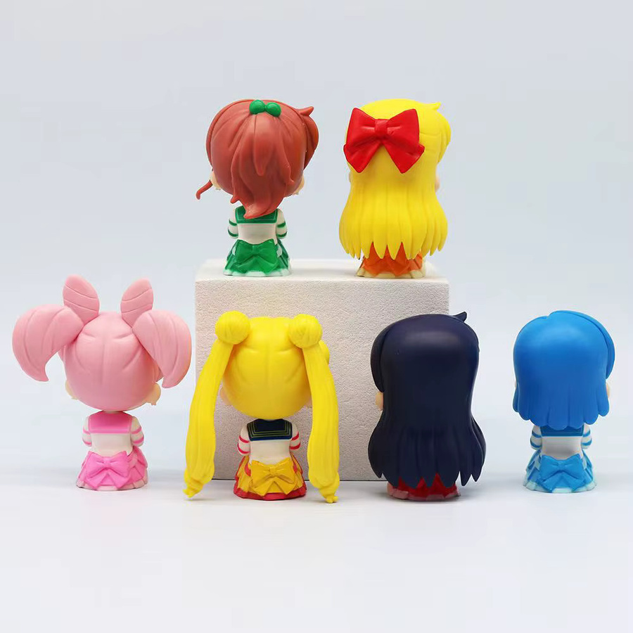 Bandai Sailor Moon, Kuromi, Melody, Action Figure, 6-teiliges Set - Bild 2