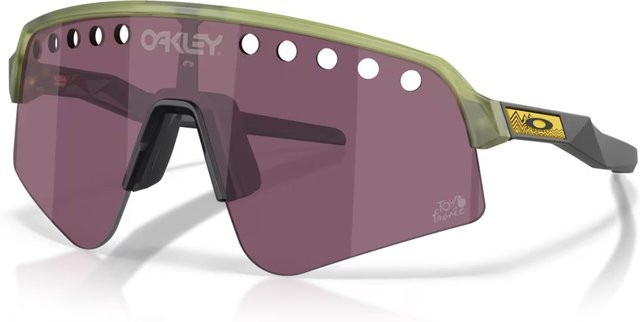 Oakley Sutro Lite Sweep Sportsonnenbrille, black, transparent, Kunststoff, Wrap - Bild 1