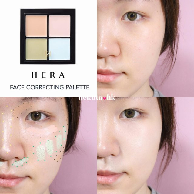 Hera Gesichtskorrektur-Palette, 10g, White - Bild 1
