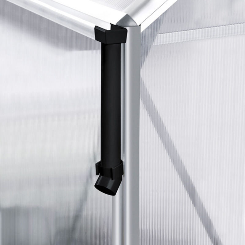 VITAVIA Regenfallrohr-Set aus PVC in Schwarz - Bild 2