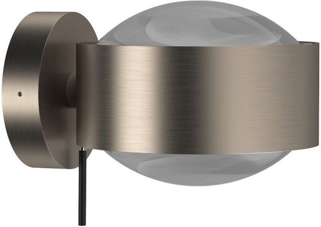 Top Light Puk Maxx Wall LED-Wandleuchte in Nickel matt mit warmweißem Licht (2700K) - Bild 1