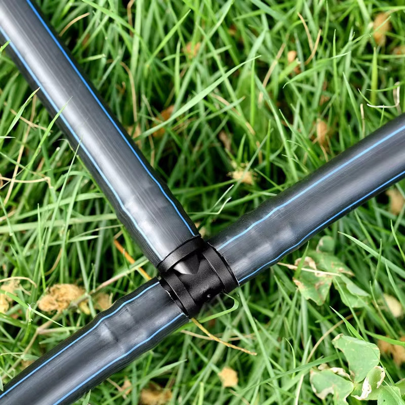 Nongjiale 14-teiliges T-Stück-Set für Tropfbewässerung, 1/2 Zoll, Schwarz, für PE-Bewässerungsschläuche mit ID 12 mm und AD 16 mm - Bild 4