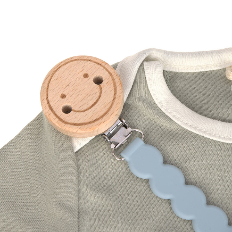 Schnullerkette Tiny Smile, hellblau, Kinder - Bild 2