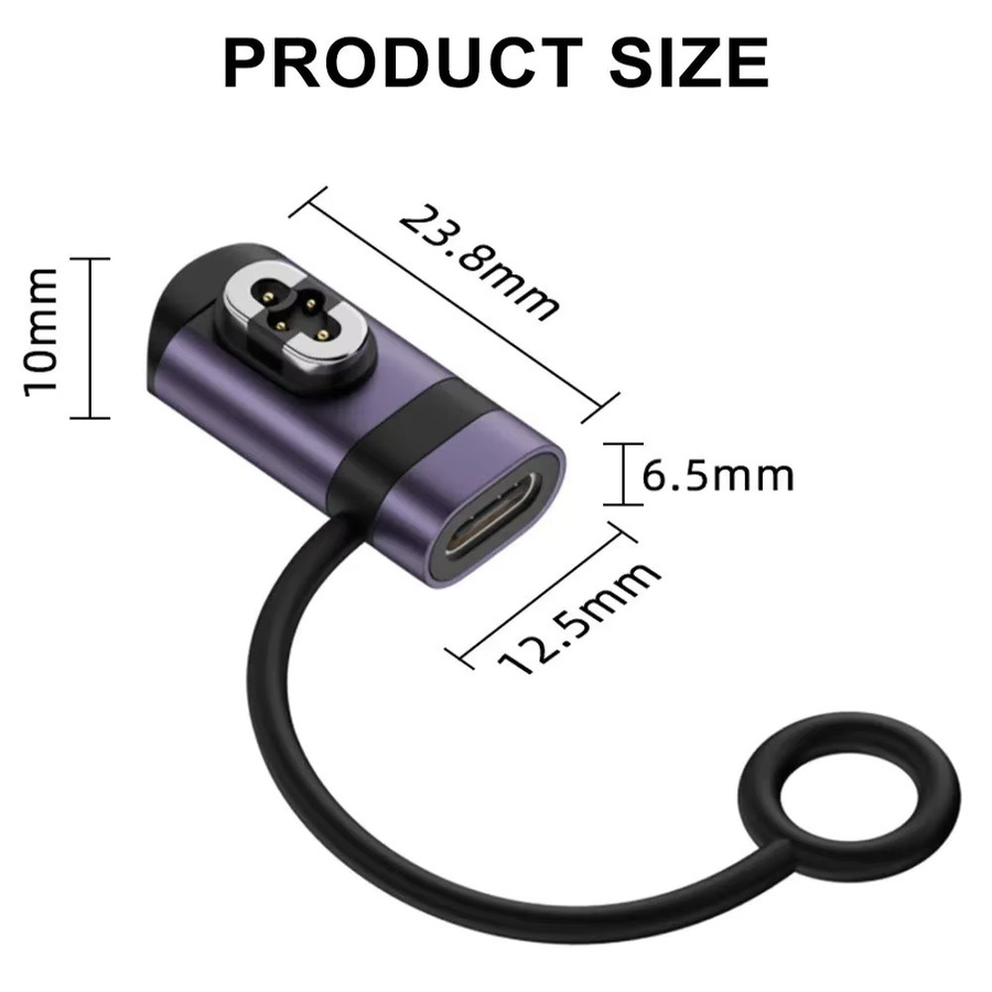 Shokz USB-C Magnetischer Ladeadapter in Silber für Knochenleitungs-Kopfhörer AS800 S803 S810 S710 - Bild 5
