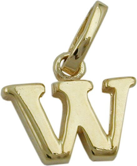 Paolo Renzo Buchstabenanhänger, 375 Gelbgold, Unisex - Bild 1