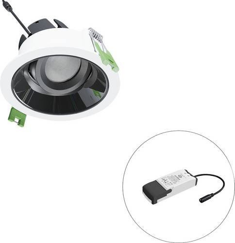 EVN LED-Deckenstrahler F05R09SM0640L15P in Weiß, rund und verstellbar - Bild 1