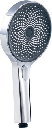 WELLWATER Handbrause Caria in Silber mit 4 Strahlarten und runder Form - Bild 1