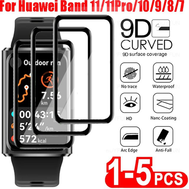 jansin Schutzfolie Huawei Smart Band 11 10 9 8 7, transparent, Unisex - Bild 1