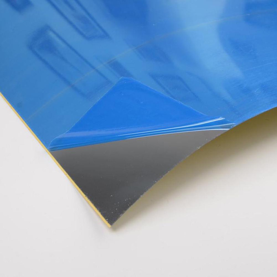 Koogeelife Flexibler Spiegelaufkleber in Silber und Transparent, Wasserdicht und Selbstklebend für das Badezimmer, B: 50,0 cm, H: 100,0 cm - Bild 4