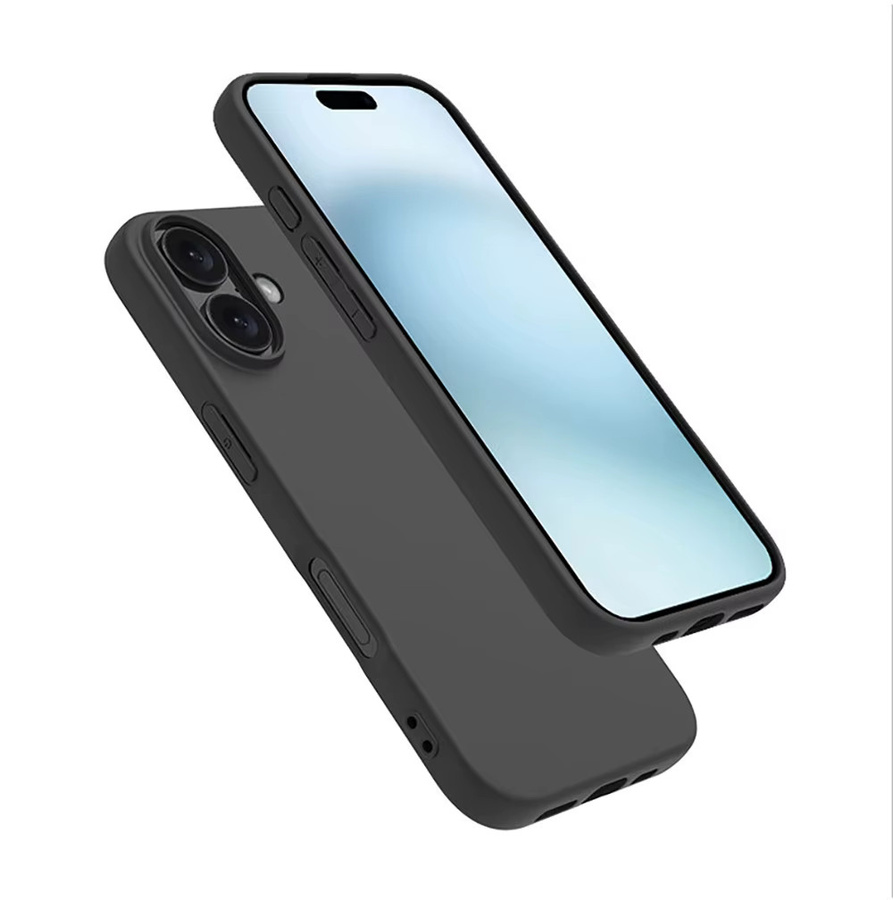 Ricestate Ultradünne Flüssigsilikonhülle für iPhone in Schwarz - Bild 5