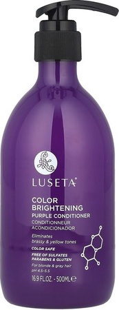 Luseta Beauty Conditioner, violett, 500 ml, für blondes und graues Haar