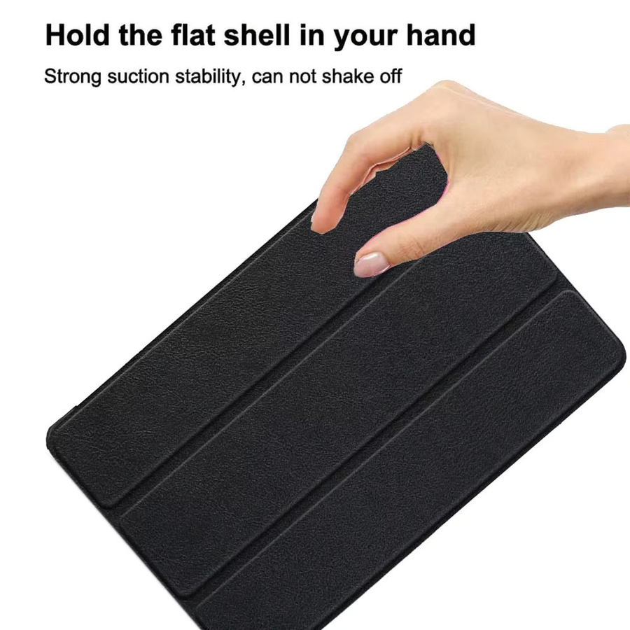 Tabwee Smart Tablet-Hülle für Tabwee T90 W90 2025 11 Zoll mit dreifach gefalteter Magnetabdeckung und hartem PC-Rückschale in Schwarz und Grün - Bild 6