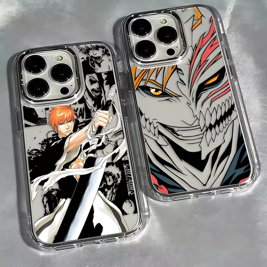 Schwarze Anime Bleach Handyhülle für Xiaomi Redmi Note und Redmi Serie in Transparent und Multicolour - Bild 1