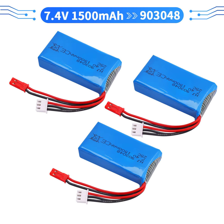 jiaojiren Lipo Batterie für Wltoys V353 A949 A959 A969 A979 k929, Zubehör - Bild 2