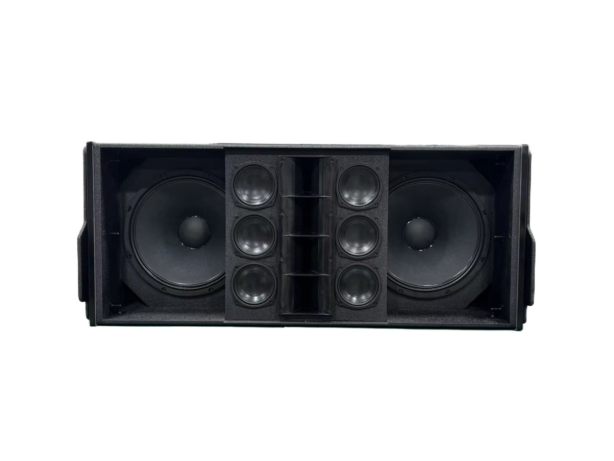 XMSJ Passiver 3-Wege Line-Array-Lautsprecher in Schwarz mit doppeltem 15-Zoll-Soundsystem - Bild 4