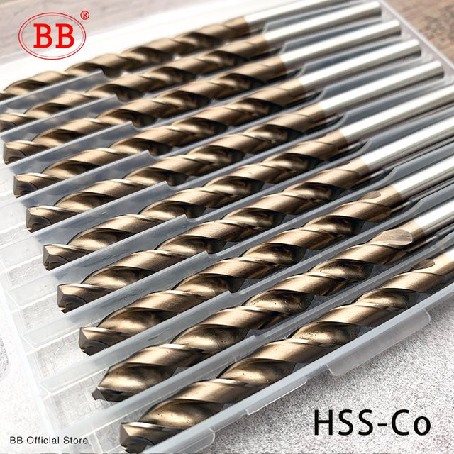 BB HSS-Cobalt Spiralbohrer Set für Metall, Edelstahl, Aluminium und Titan, Durchmesser 1mm-13mm - Bild 1