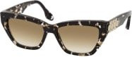 Victoria Beckham VB 668S Sonnenbrille, Cat Eye, Vollrand, Kunststoff, Damen - Bild 1