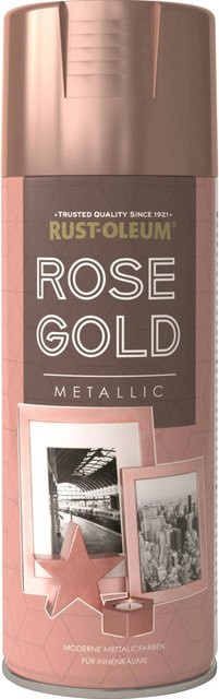 Rust-Oleum Sprayfarbe Roségold Metallic Glänzend 400 ml - Bild 1