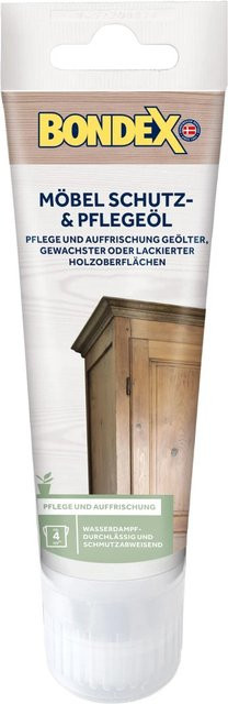 Bondex Schutz- und Pflegeöl für Möbel, farblos, satin-glänzend, 100 ml - Bild 1