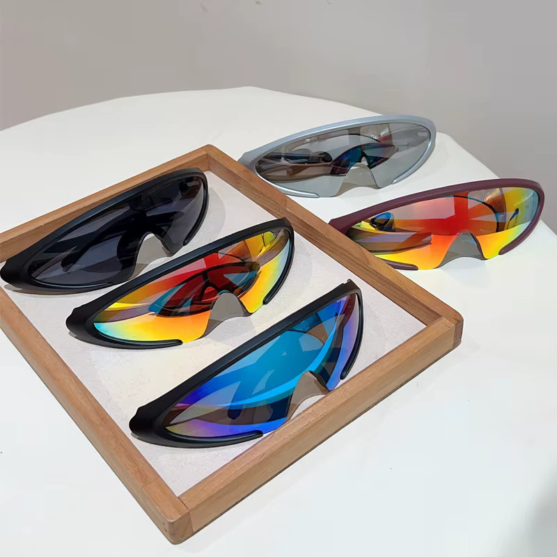KAMMPT Sportsonnenbrille, Unisex, Vollrand, rund, Kunststoff - Bild 2