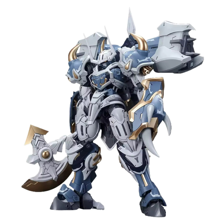 SNAA SC-010 Furious Galahad Figur, Ritter, PVC-Statue, Blau - Bild 3