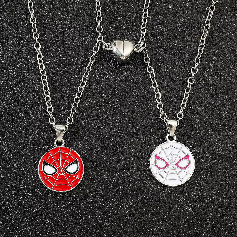 TAKARA TOMY Halskette, Spiderman Avengers Anhänger, Silber, Unisex - Bild 2
