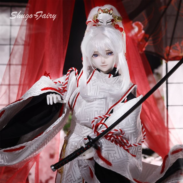 Shugafairy Bjd Doll 1/4 Suzuki A Fullset, Hallowed Inari Shrine, Männlicher japanischer Y2k-Stil, Fantasy, Set / Bundle - Bild 1