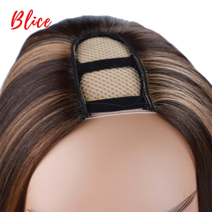 Blice Tagesperücke für Damen, blond braun, synthetisch, 20 Zoll - Bild 3
