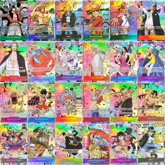 Bandai One Piece Karten-Sammlung, 28-teiliges Set, Englisch - Bild 1