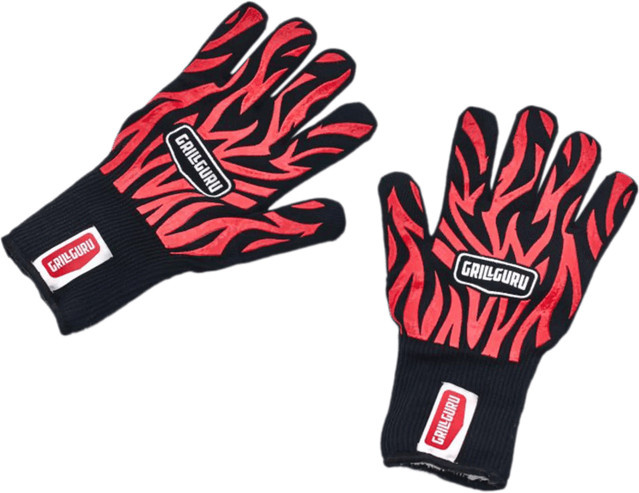 Grill Guru High Heat Handschuhe für Erwachsene in Rot - Bild 1