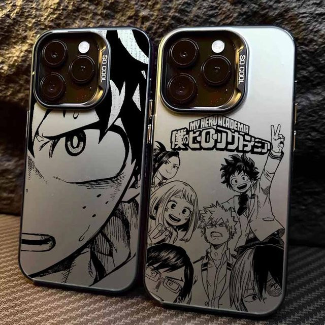 Bunte My Hero Academia Handyhülle für Apple iPhone 17 Air 16E 16 15 14 13 12 mini Pro Max Plus - Bild 1