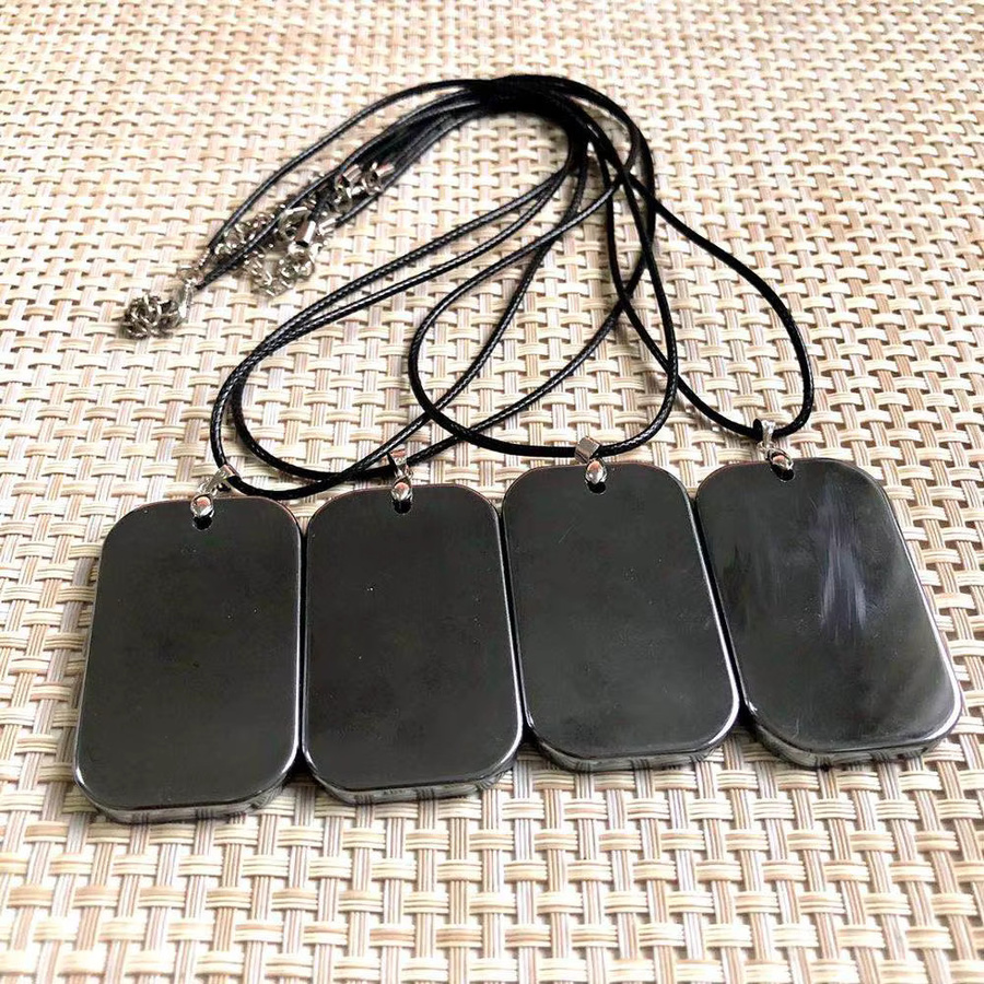 Anhänger Quarz-Terahertz, Kristall, Schwarz, Unisex - Bild 1