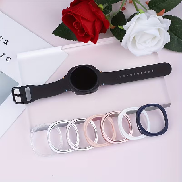 Bumper Case für Samsung Galaxy Watch 8, PC, transparent, Unisex - Bild 1