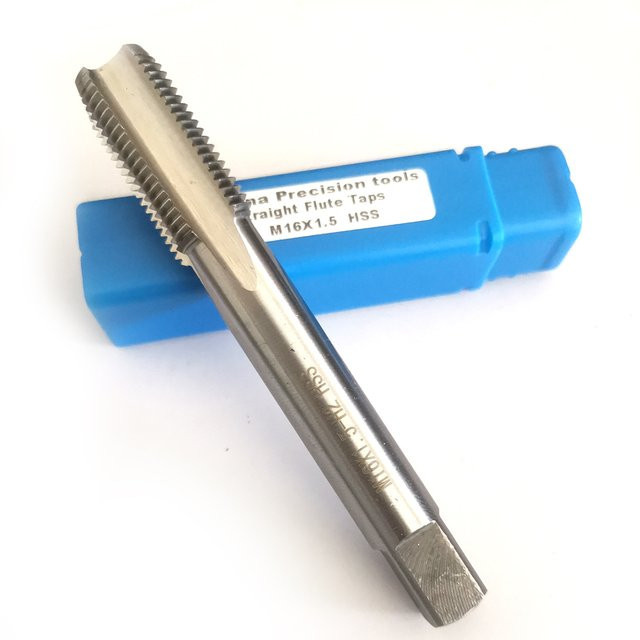 XQuest HSS Gewindebohrer Set für metrische Feingewinde M16, Farbe Silber - Bild 1
