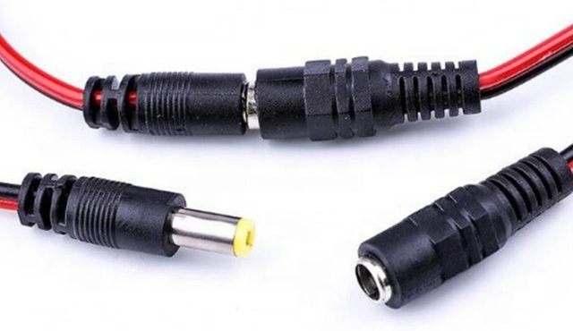 HONGPOE 10er Set DC Stecker und Buchse Kabel zur Verlängerung für 12V LED-Streifen, Maße: 5,5 x 2,1 mm - Bild 1